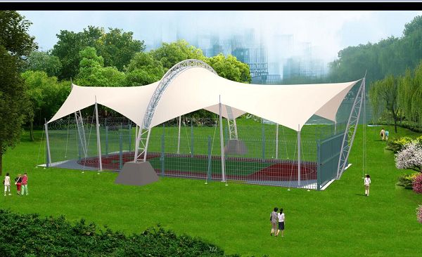 膜結構體育設施